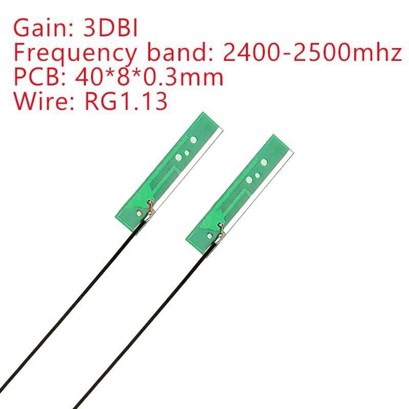 2.4Ghz 4G 5G WIFI built-in antenna FPC PCB 5dBi 8dBi IPX connector welding PCB antenna