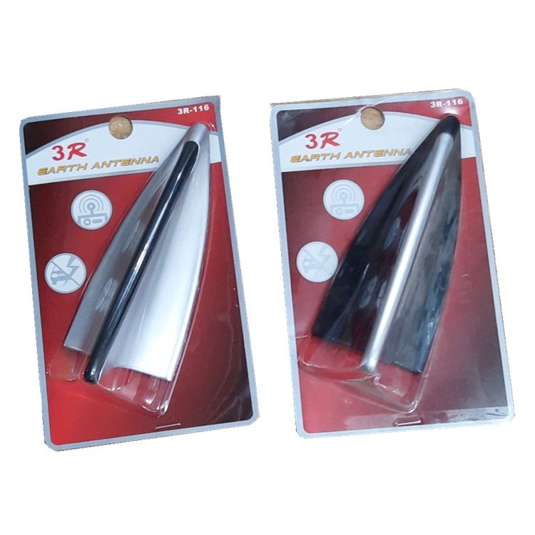 3R Universal Auto Dummy White Shark Fin Roof Antenna for Car Decoration