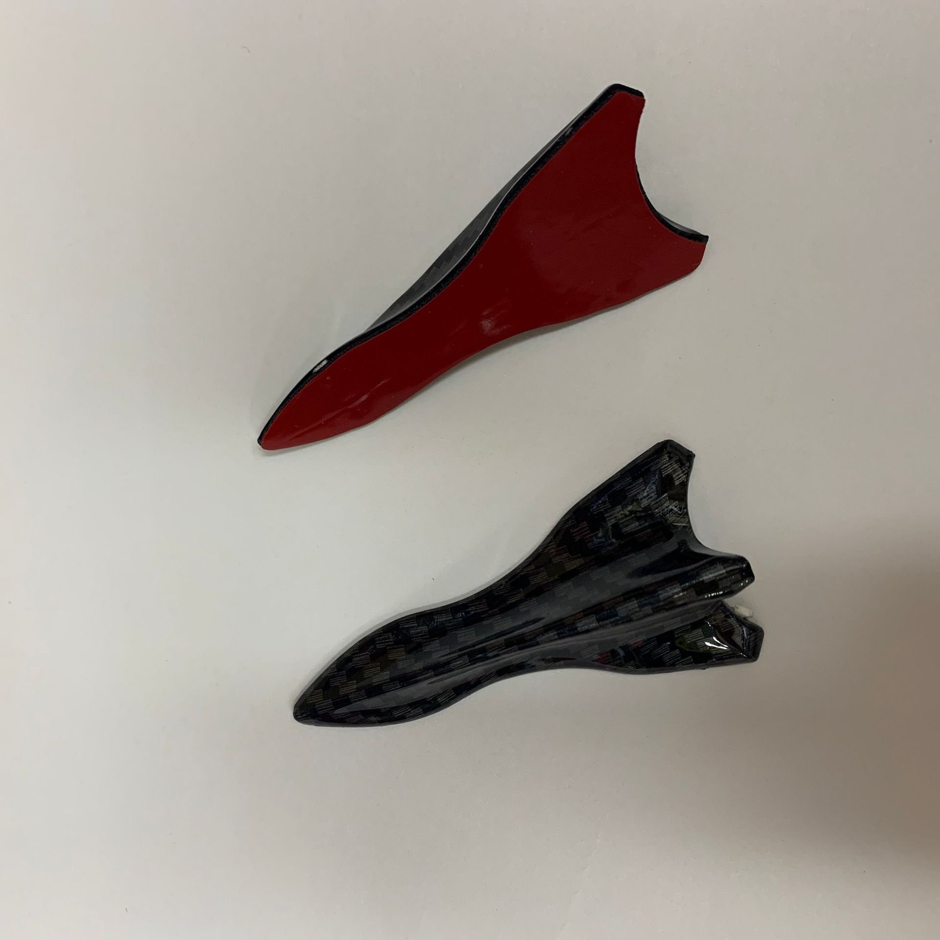 Cross-border Special Manufacturers Direct Car Modification Carbon Fiber Antenna Tip Paste Shark Fin Roof Spoiler