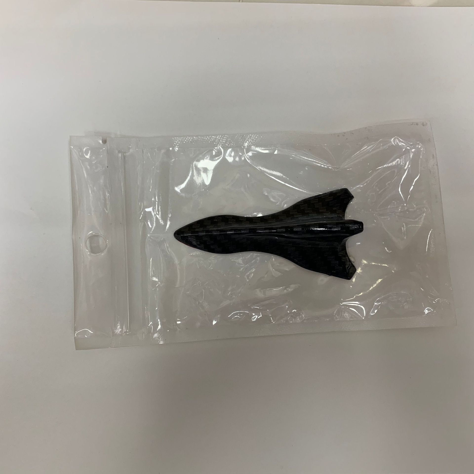Cross-border Special Manufacturers Direct Car Modification Carbon Fiber Antenna Tip Paste Shark Fin Roof Spoiler
