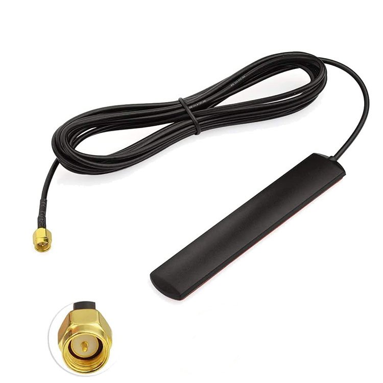 4G LTE GSM Antenna Omni-Directional 700-2600MHZ Adhesive Mount Antenna for Car Vehicle Hotspot Router Gateway Modem