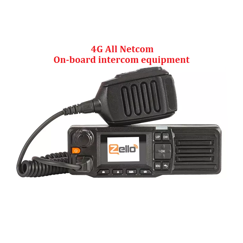 Camoro D828 Bus Car Radio Intercom 4G Zello Network Walkie Talkie Long Range 100km Wifi GPS Android Woki Toki