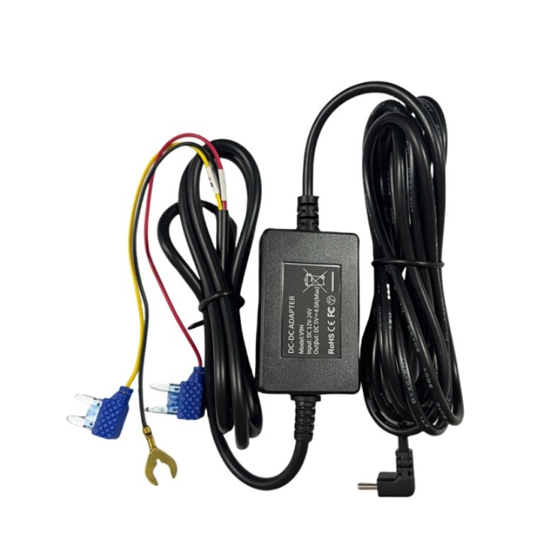 Fine Design Custom logo Buck Line 24h Monitoring Low MOQ FM Rearview Mirror Video Recorder