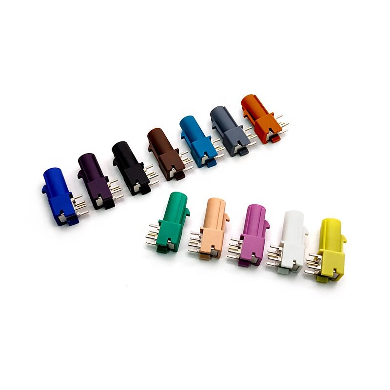 Right Angle FAKRA Z Male GPS Car Antenna PCB Board Connector