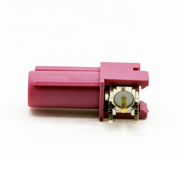 Right Angle FAKRA Z Male GPS Car Antenna PCB Board Connector