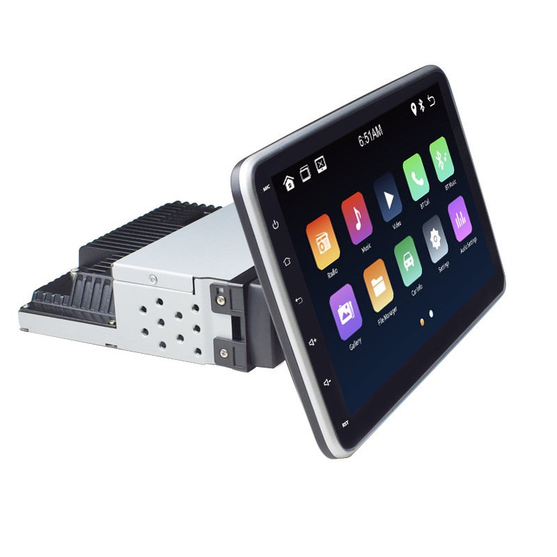 1 DIN 10 Inch Car Radio Android CarPlay for Universal Car With Gps Screen Adjustable Car Stereo Radio Navigation Player