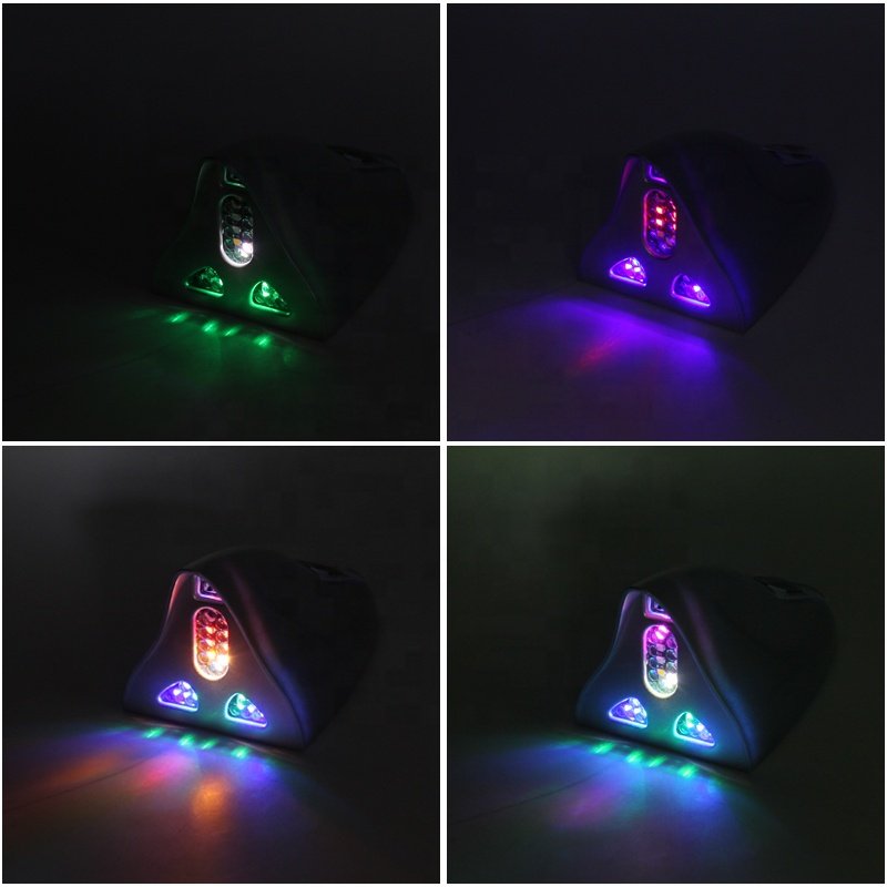 Solar Shark Fin Antenna LED Light Antennas Remote Control Roof Tail Flashing Warning Lights for Cars Accessories OEM D10C