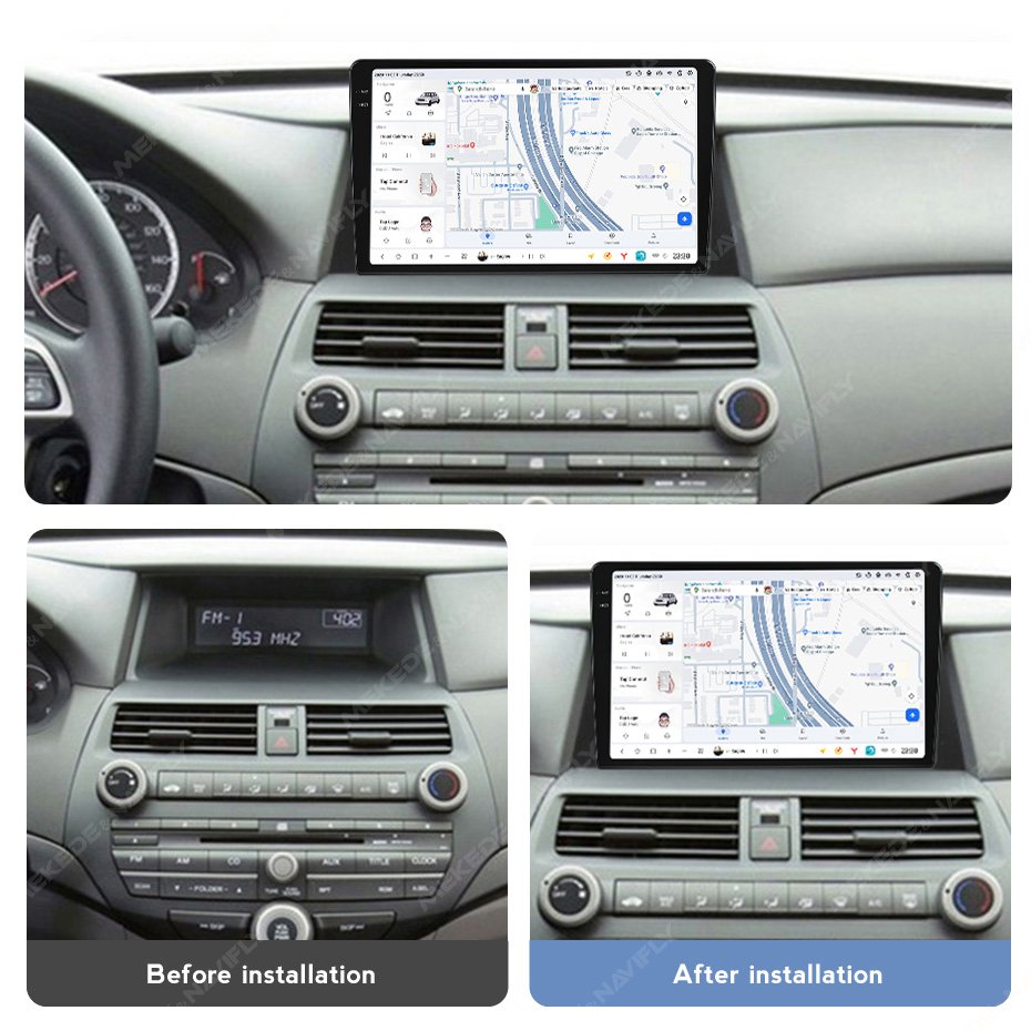 MEKEDE DUDU7 Android Newest System Car-play Auto PIP Function Gps Navigation for Honda Accord 2008-2012