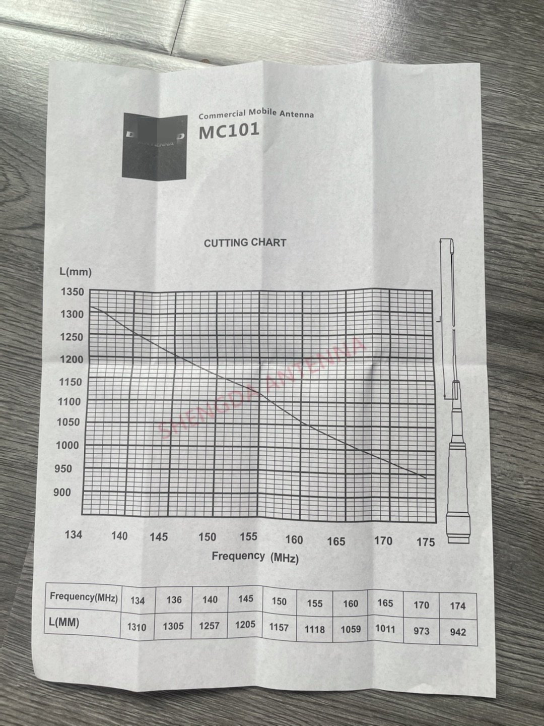 134-174 mhz MC101 car antenna VHF mobile antenna for ham radio