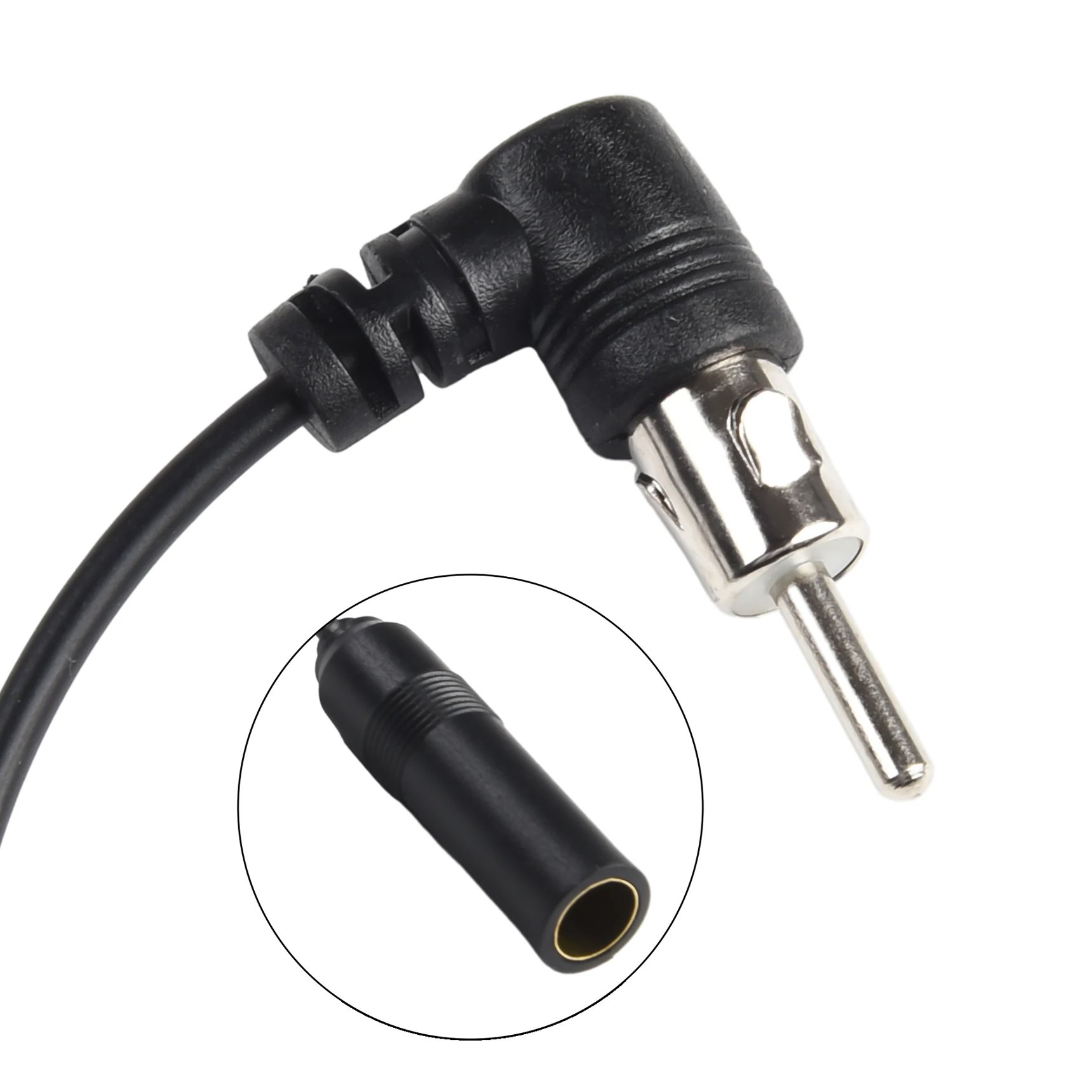 Car Radio Audio Installation FM/AM Antenna Din 41585 Male to Female Cable for Car Audio Modified DVD Navigation CD Player