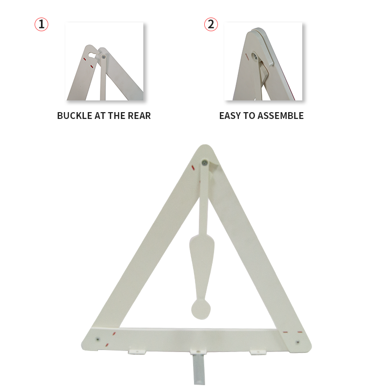 Carfu Car Accessories AC-1006A 39*39 CM Universal Car Accessories Car Triangle
