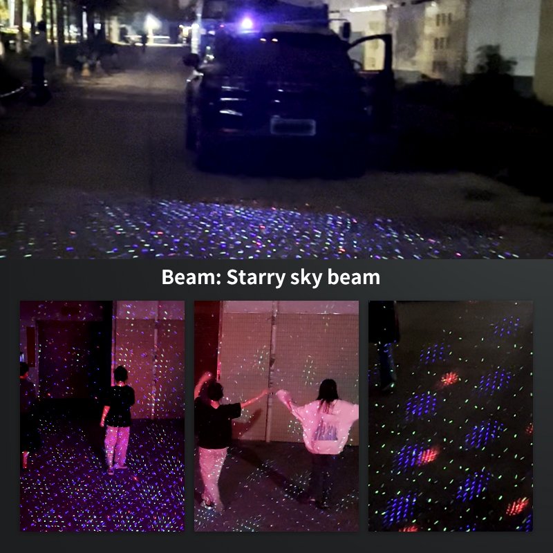 Decor Galaxy Romantic Car Roof Top Antenna Night Light Decorative Lazer Galax Motor Home Whip Star Led off Road Light