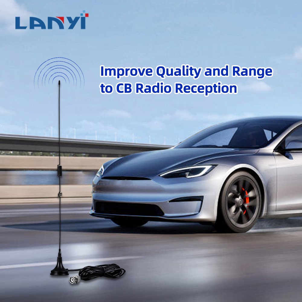UT-106UV Radio Handstand Antenna VHF 136-174MHz UHF 400-470 Two Way Ham FM Vehicle-mounted Suction Cup With BNC Male