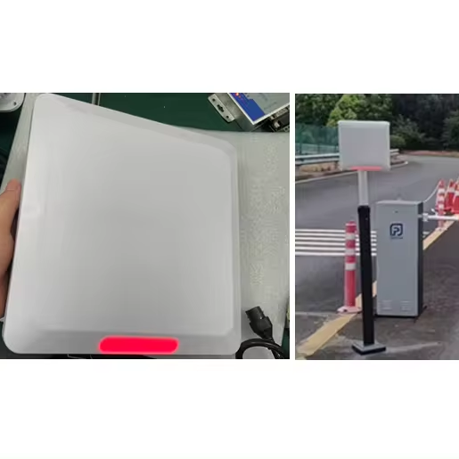Cheaper Good Price Car Parking UHF RFID Access Reader 3-8 Meter Range Integrated All in One Antenna Lector