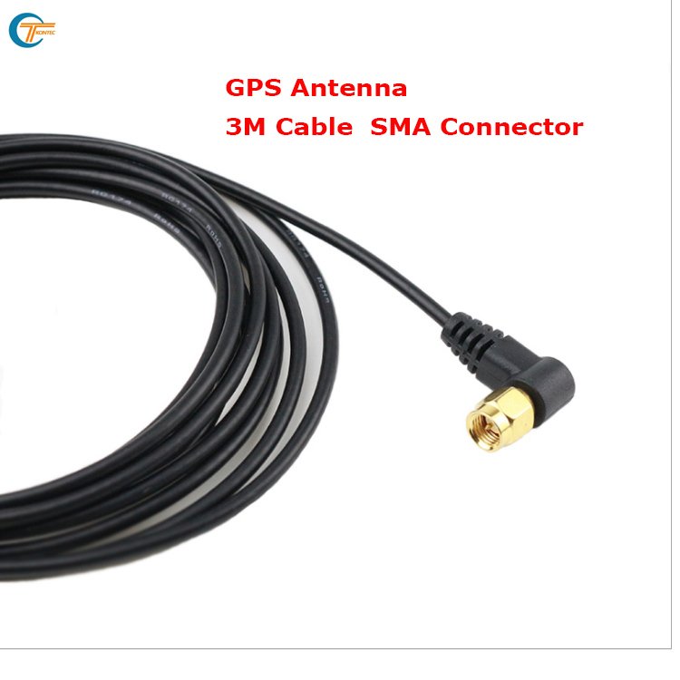 GPS antenna 3M SMA Male Elbow for android tablet usb for car Navigation GPS Satellite Positioning