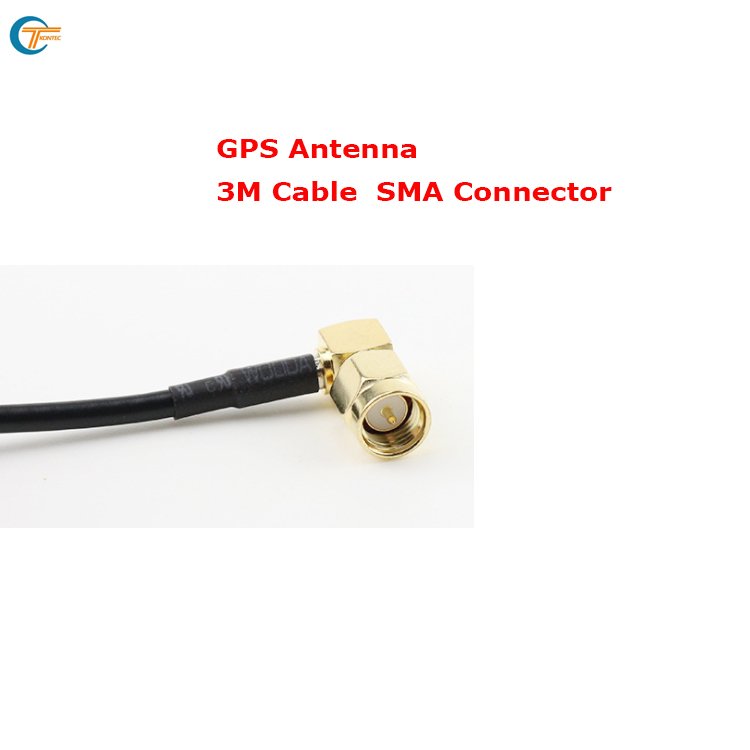GPS antenna 3M SMA Male Elbow for android tablet usb for car Navigation GPS Satellite Positioning