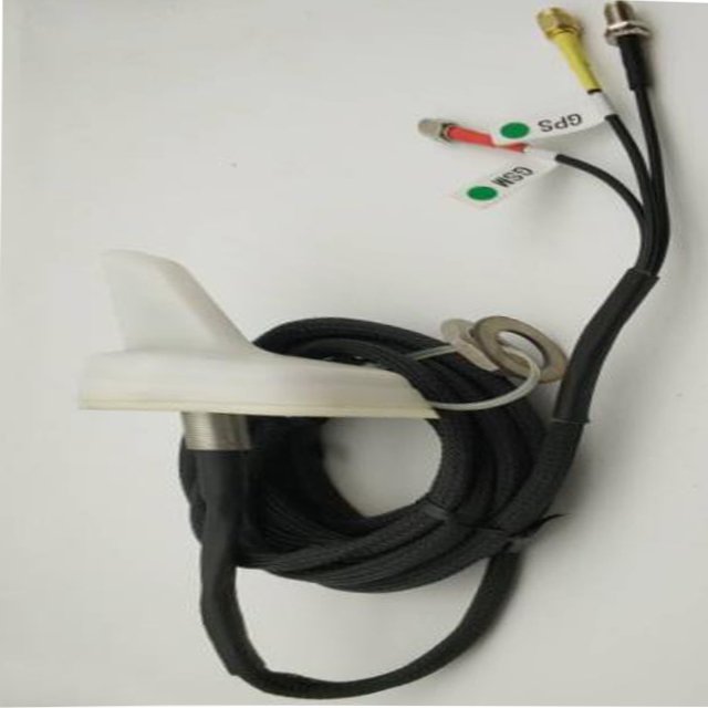 Car Radio Antenna Satellite with SMA Connector Shark Fin Antenna 2 in 1 Antenna