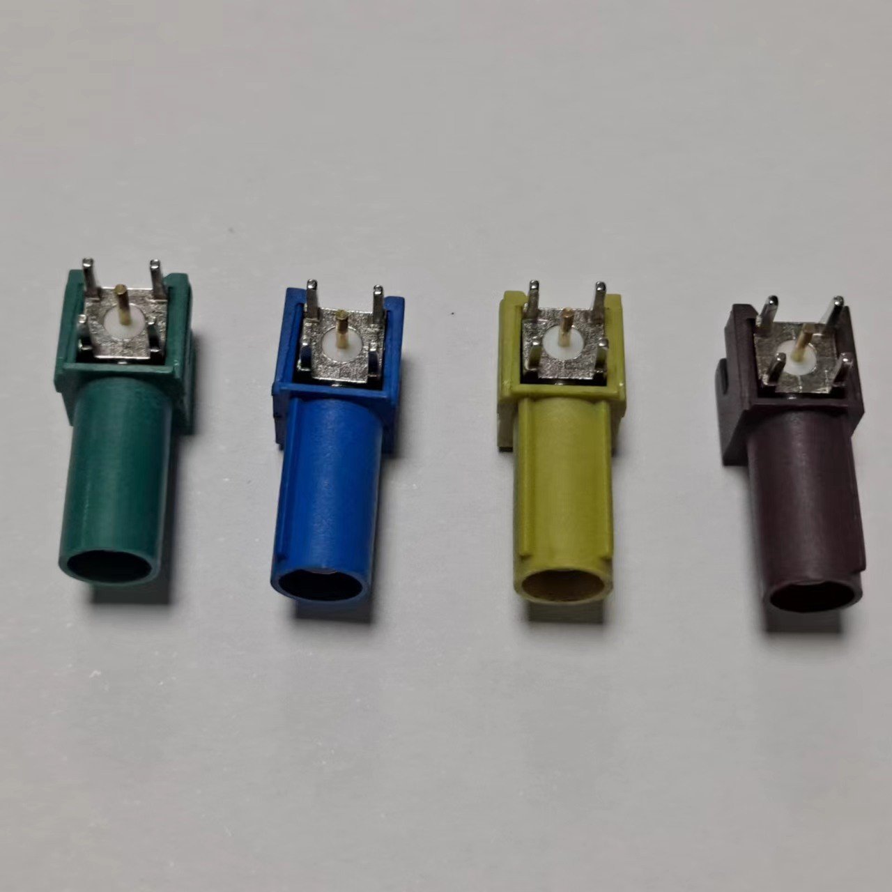 high quality WATER BLUE Code z FAKRA SMB connector male fakra smb connector for car