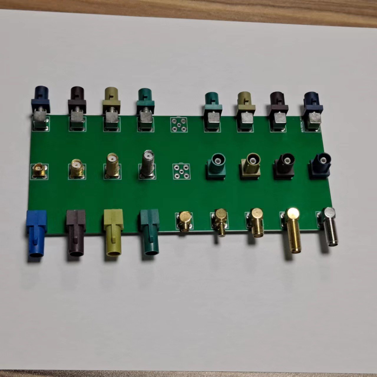 high quality WATER BLUE Code z FAKRA SMB connector male fakra smb connector for car