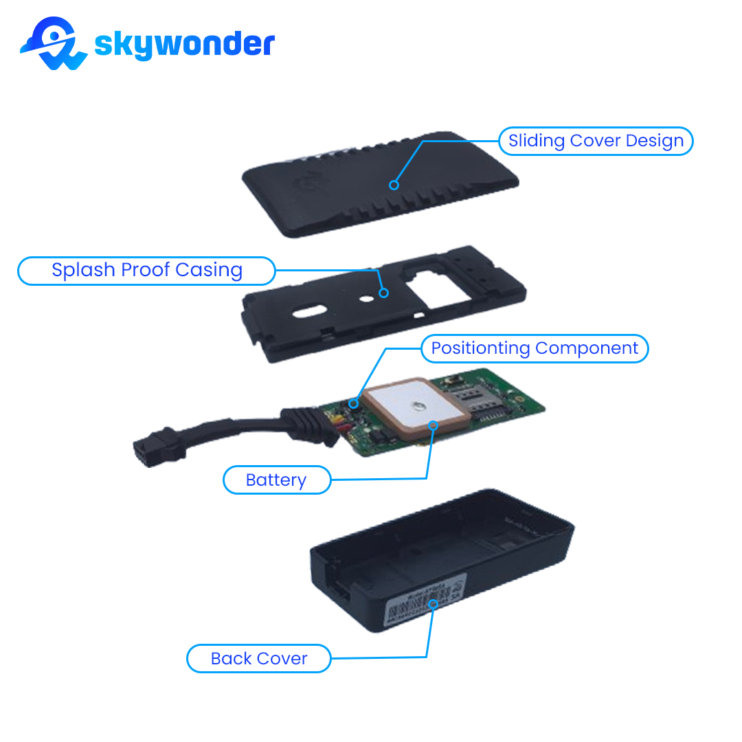 Motorcycle Anti-Theft Hard Wired Mini GPS Vehicle Tracker with Voice Recorder