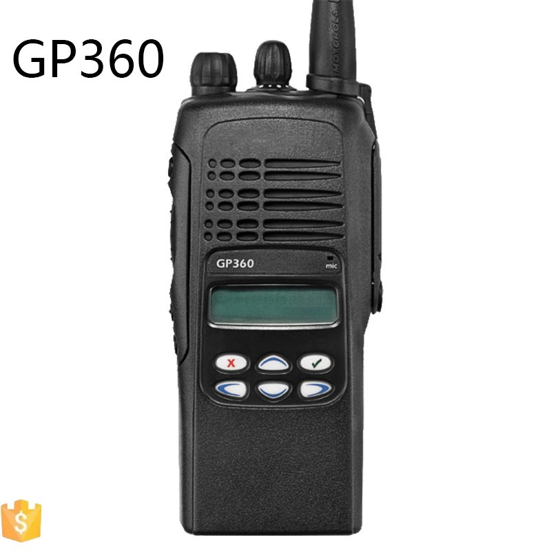 Portable Radio Communication Talk 50 Digital Mobile Radio Handheld Radio Walkie Talkie Best Quality GP360 VHF UHF 12 Hours