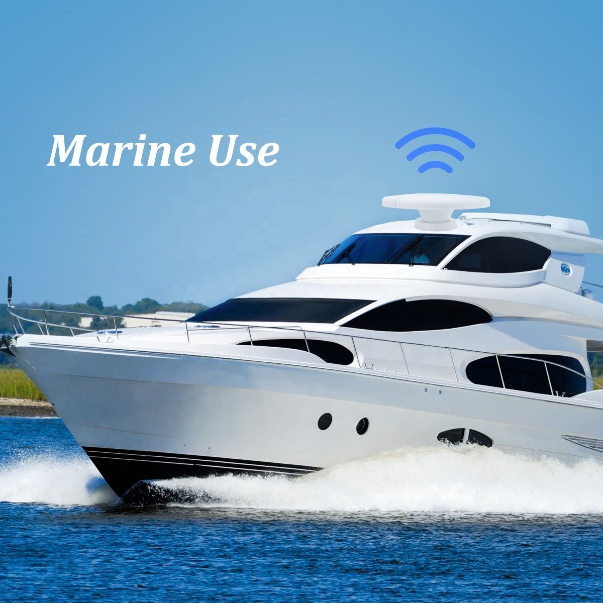 150 Miles Outdoor High Gain Outdoor TV Antenna UHF Vhf Long Range Car Marine Hdtv Digital RV Aerial TV Antenna