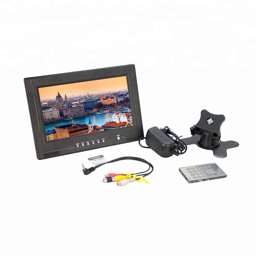 Free Shipping Leadstar 9inch LCD Monitor Portable Car TV Mini Analog TV PAL/SECAM/NTSC With Antenna Receiver