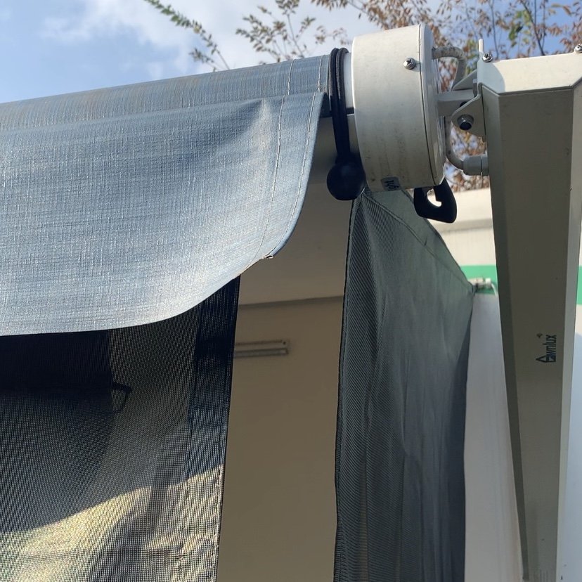 Tiroflx Hot Sale in European RV Caravan Awning Privacy Sun Shade End Wall Screen for Customization