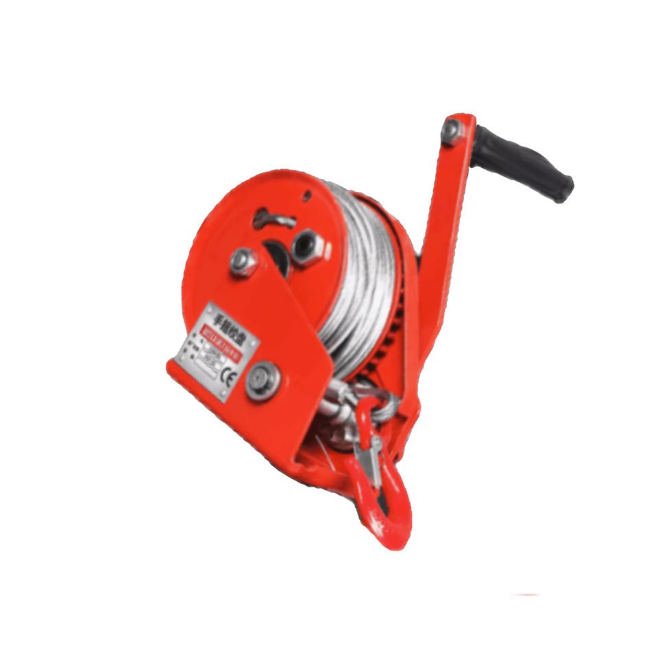 Direct Manufacturer's Stainless Steel Manual Boat Winch CE Certified with 1200lbs/1800lbs/2600lbs Wire Rope for Cranes Anchors