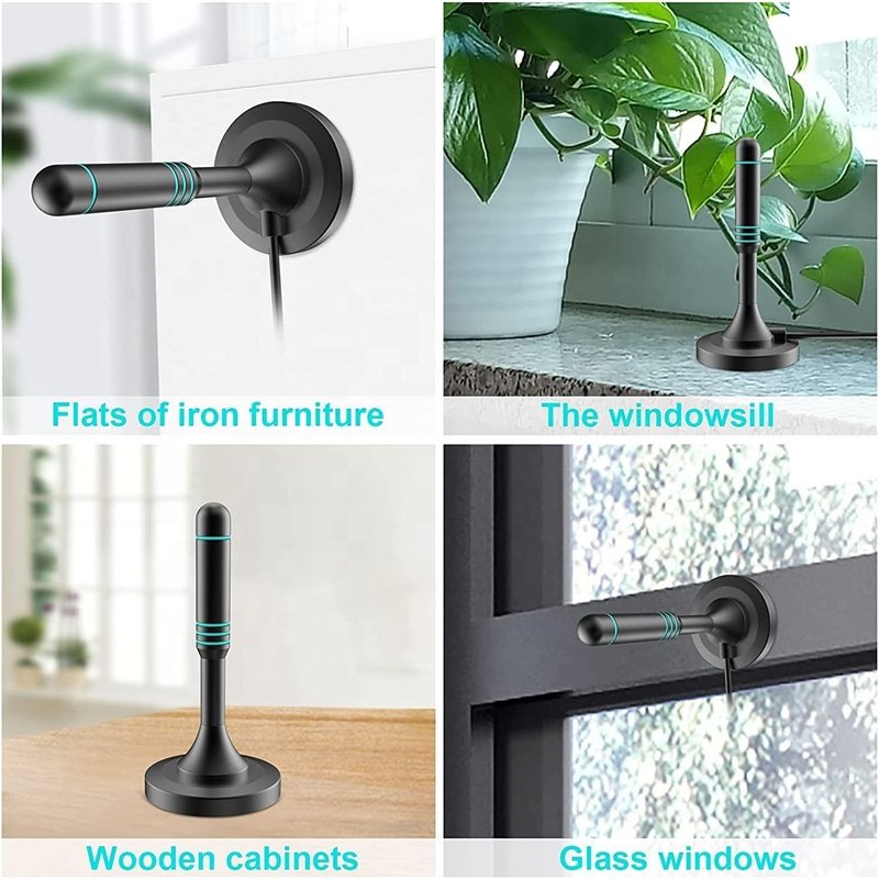 433Mhz Magnetic Base Antenna Digital Satellite TV Antenna Omni Directional Free Connect TV Antenna