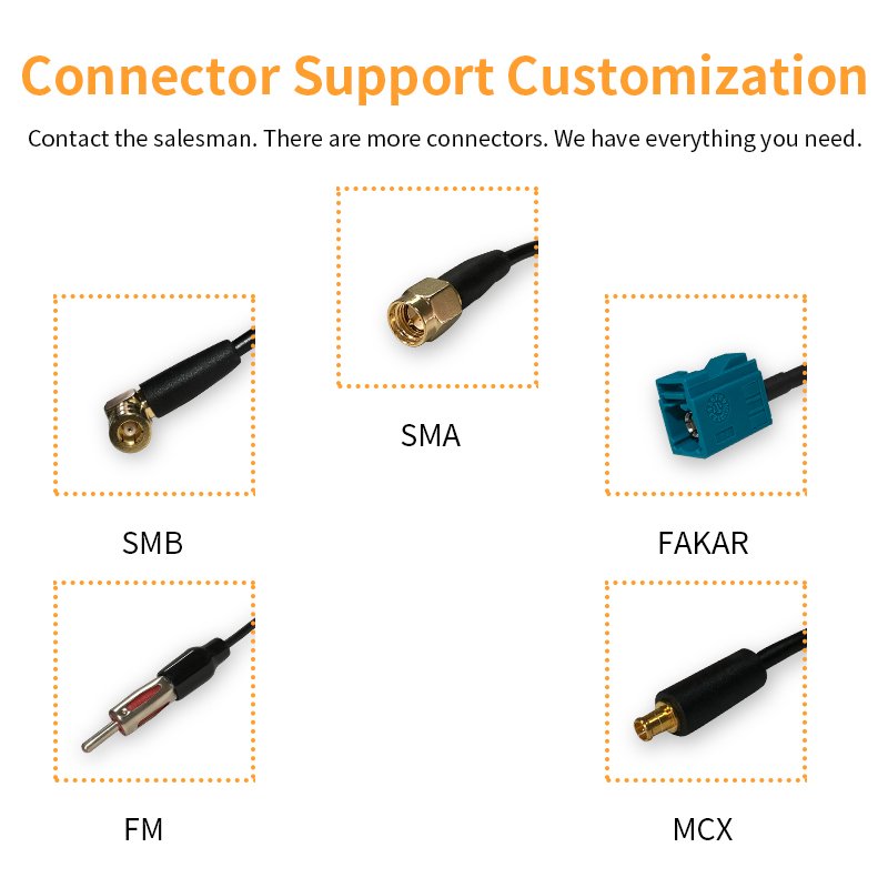 1575.42MHz Car Roof 3M External Paste Gps Antenna with Amplifier Automobile Locator Car GPS Navigation Antenna Signal Receiver