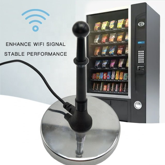 2024 Factory-customized small GSM 900-1800MHz high-frequency enhanced signal antenna car radio home magnet sucker antenna.