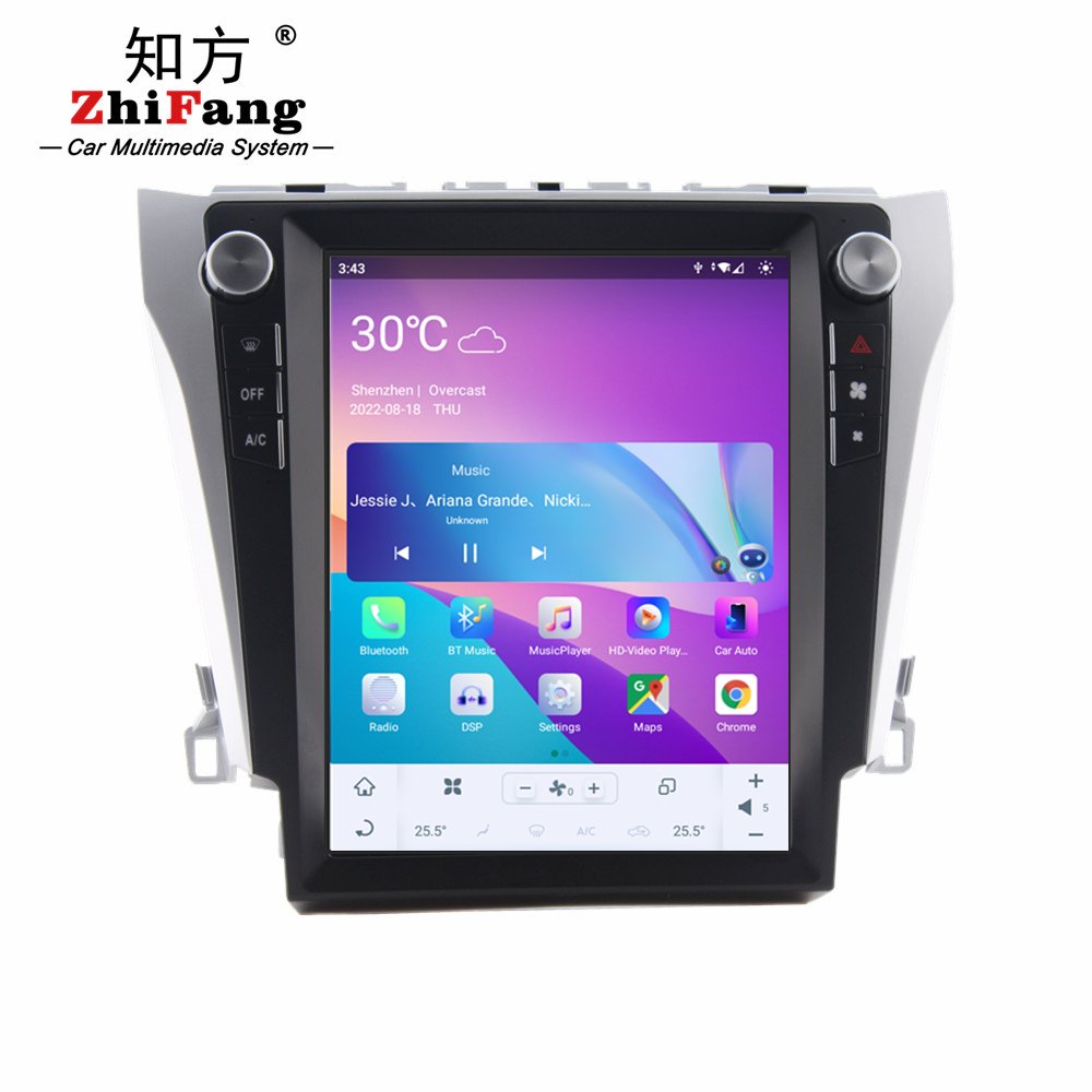Android 11.0 Car DVD Multimedia Player Touch Screen Car Radio Stereo Video Carplay for Toyota Camry 2012-2016
