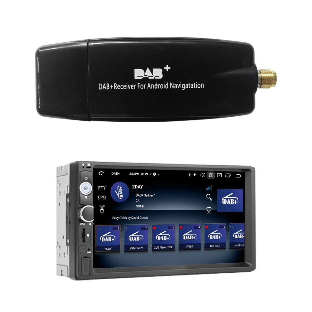 DAB+ Antenna Digital Radio Receiver Tuner Receiver for Universal Android Car Radio FM to DAB 009 Box Digital Audio Broadcasting