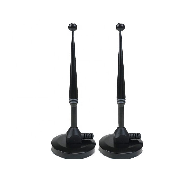 Waterproof Outdoor and indoor 433 MHz Large Base magnetic Sucker Antenna with 3 Meter Extension RG 58 Cable SMA Male