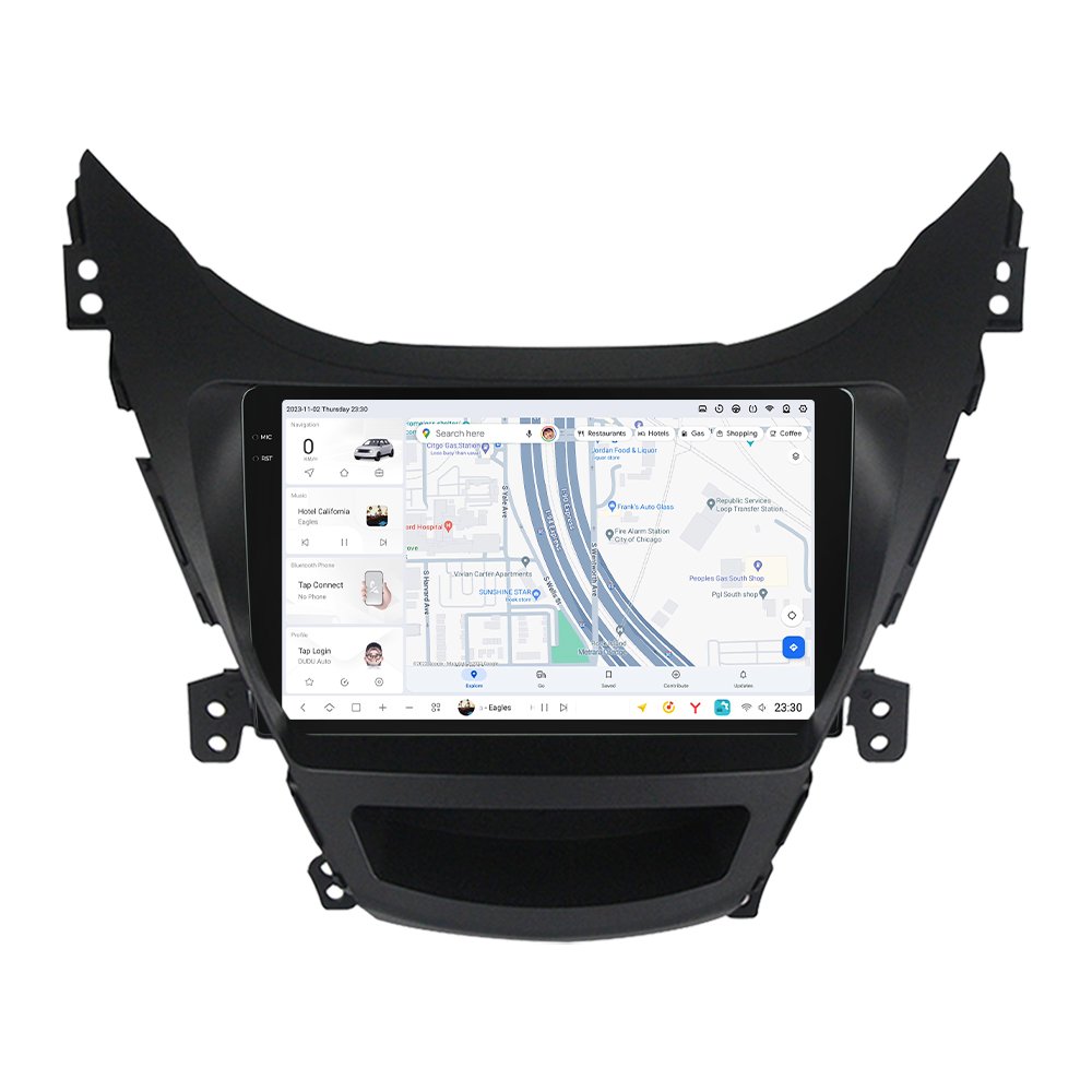 MEKEDE DUDU7 Android Newest Model Car Radio 12+512GB Car-play Auto PIP Function GPS Navigation for Hyundai Elantra 2011-2016