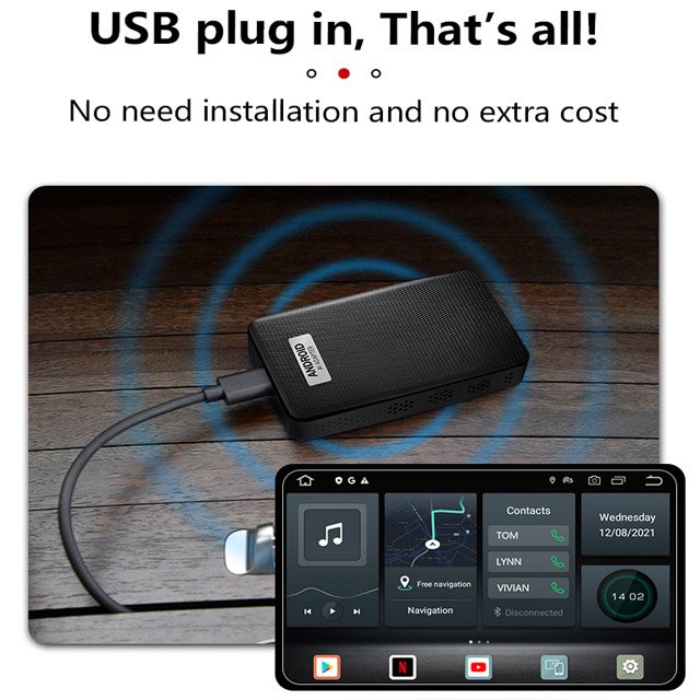 S31 Android 10.0 Carplay Box in the Car Box Android Car Portable Carplay Wireless Adapter Wireless apple Carplay Car Android Box