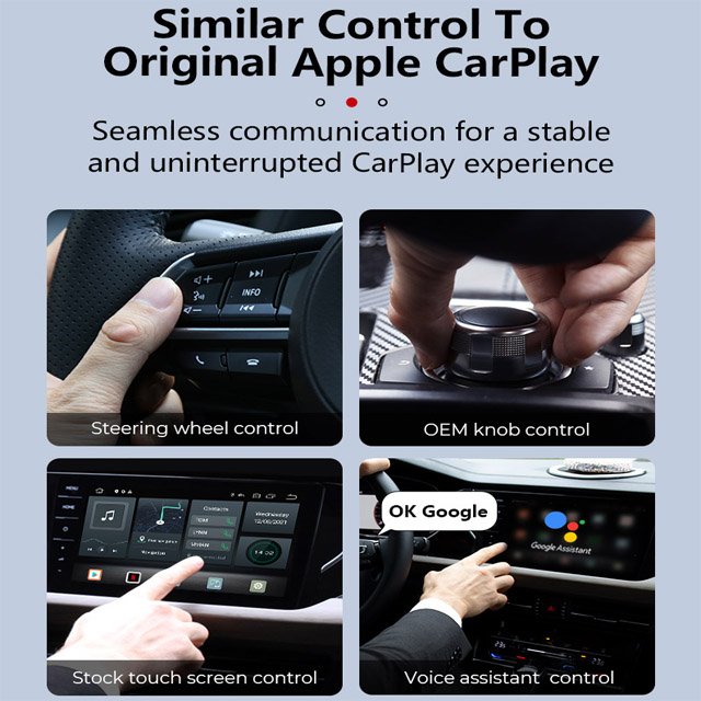 S31 Android 10.0 Carplay Box in the Car Box Android Car Portable Carplay Wireless Adapter Wireless apple Carplay Car Android Box