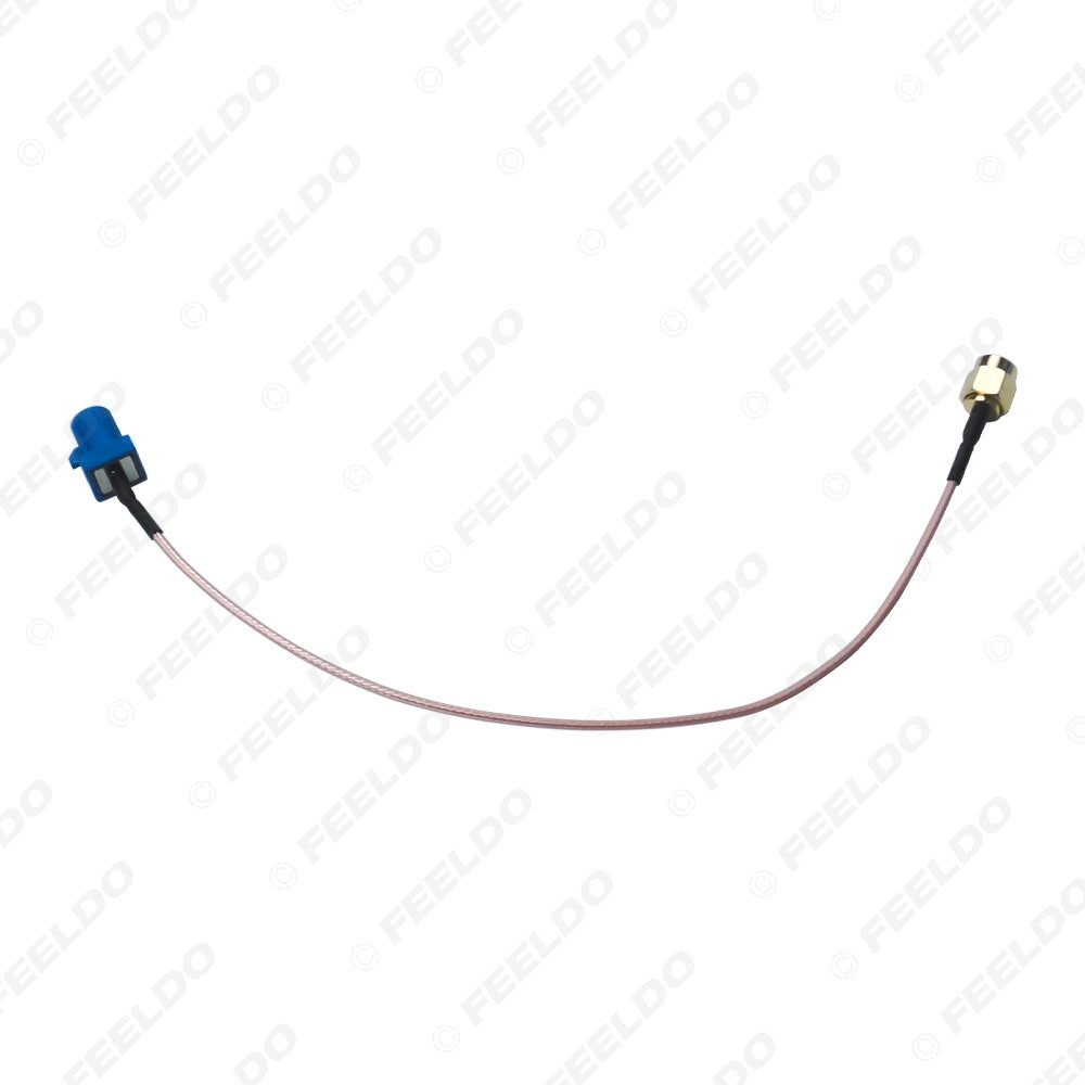 Blue FAKRA Type C Male Plug to SMA Male for GPS Antenna Adapter Pigtail Cable Using RG316 Coax