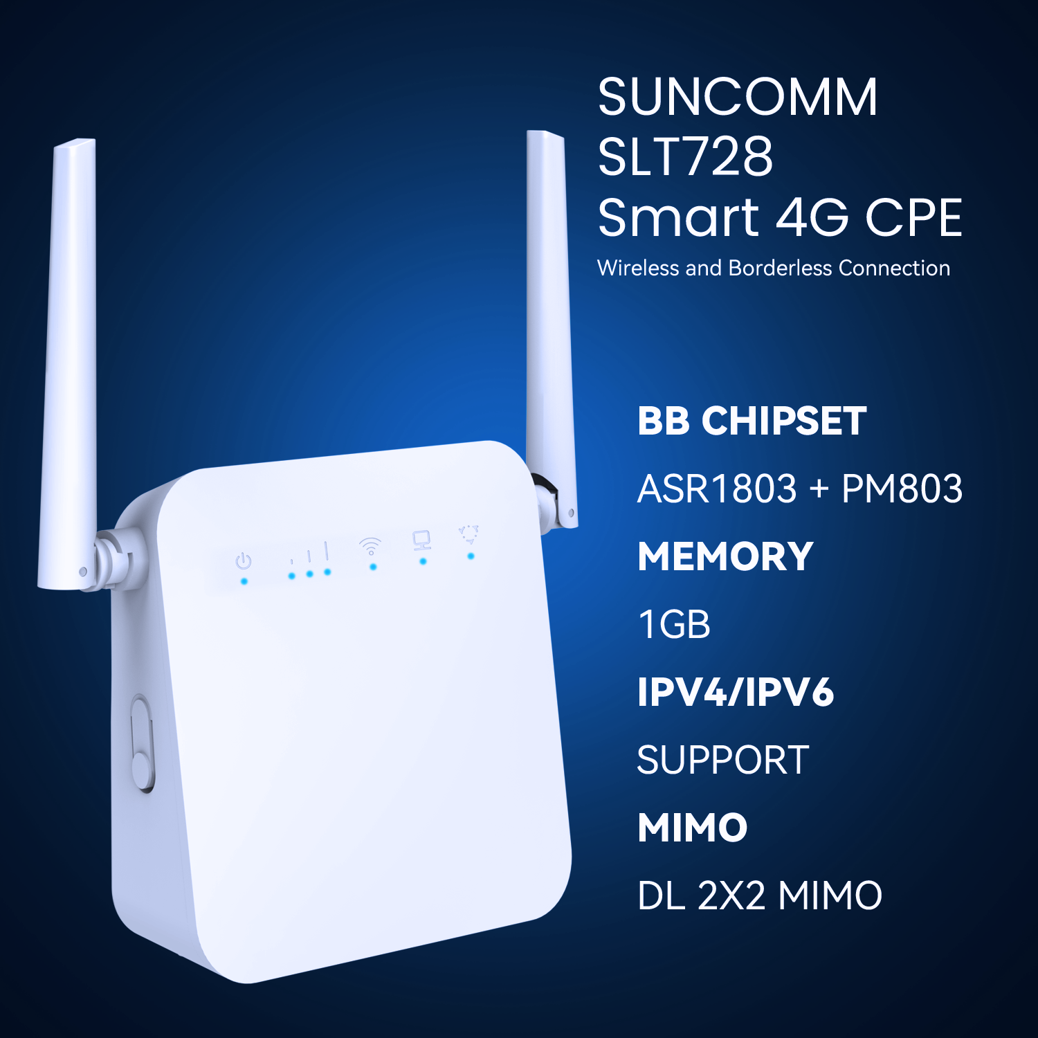 New SV728 4G LTE VoIP Router VPN VoLTE Built in Battery 2920mAh 2x2 MIMO Antenna VoIP Modem