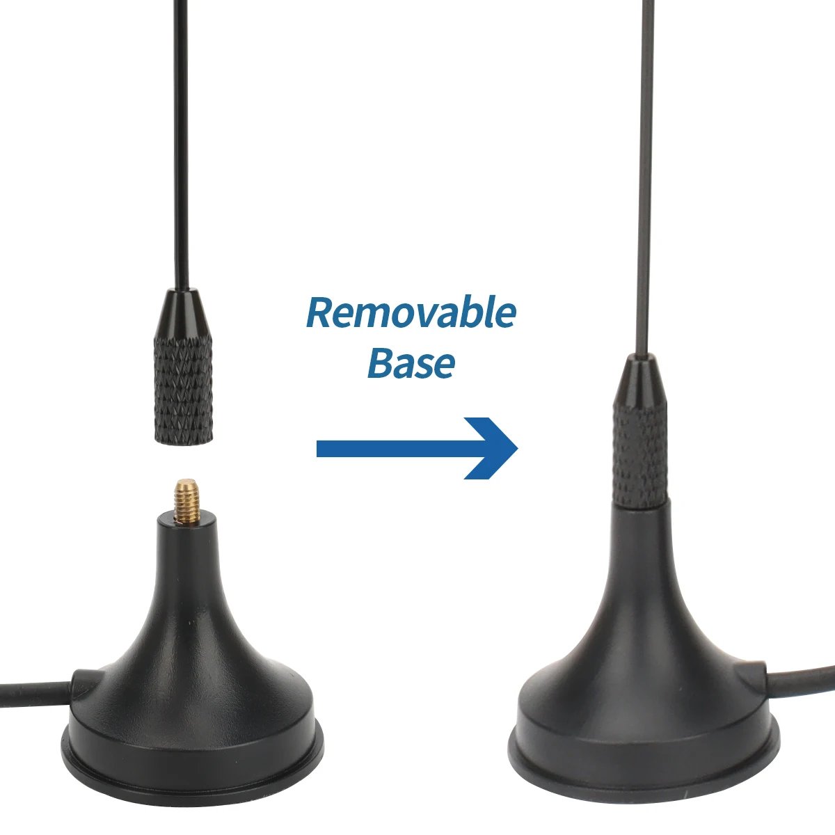 BAOFENG UT-106UV Vehicle Mounted Walkie Talkie Car Antenna For BAOFENG Radio UV-5R BF-888S UV-82 UV-9R Plus Ham Two Way Radio