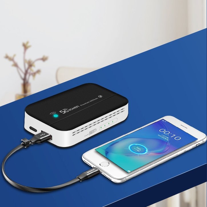 4G LTE Pocket WiFi Router Car Mobile Mifi Unlocked Sim Modified Unlimited WiFi Tethering Hotspot Power Bank Router