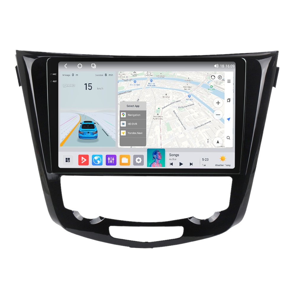M6 PRO Android 12 2K QLED Screen Car Video for Nissan X-Trail 3 T32 2013 - 2017 Qashqai 2 J11 Car Auto Gps Monitor Radio System
