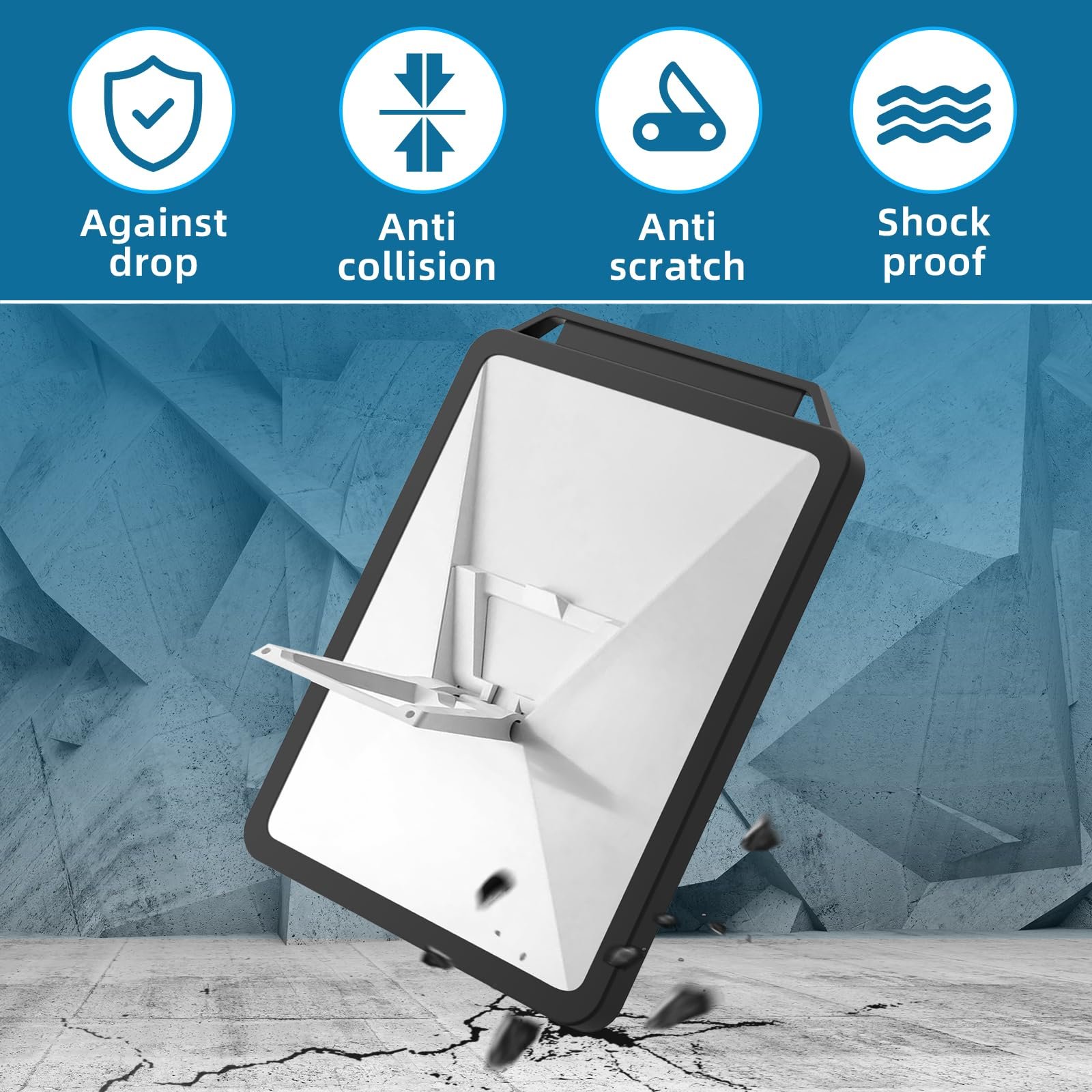 High-quality for Starlink Mini Protective Case with Silicone Anti-fall Safety Cover Does not Block Signal