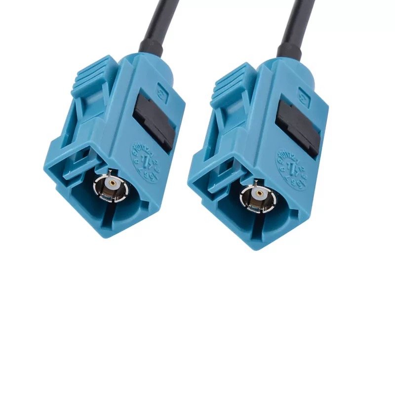 Fakra Z Code Female to Fakra Female Water Blue Antenna Extension Cable RG174 RG316 RG58 for Car Stereo GPS Navigation