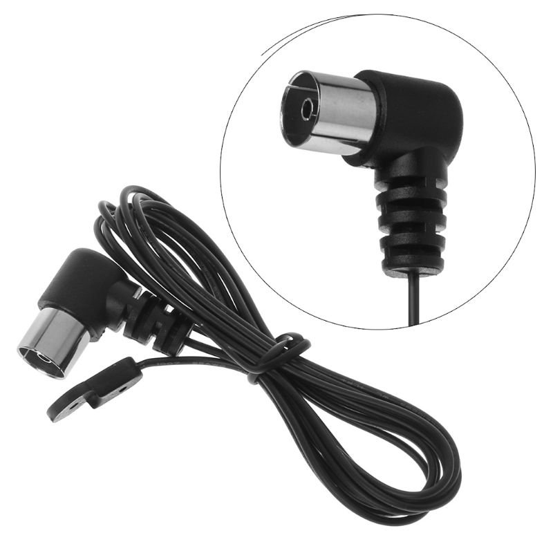AM/FM/DAB Car Antenna 88-108MHz Transparent Double Parallel External F Fast Plug for Radio