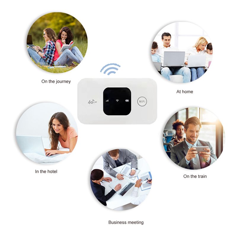 New Product MF800 Mifis Wifi Router 4g Lte with Sim Card Slot E5577 150Mbps 4g Router with Sim Card Car Wifi Hotspot