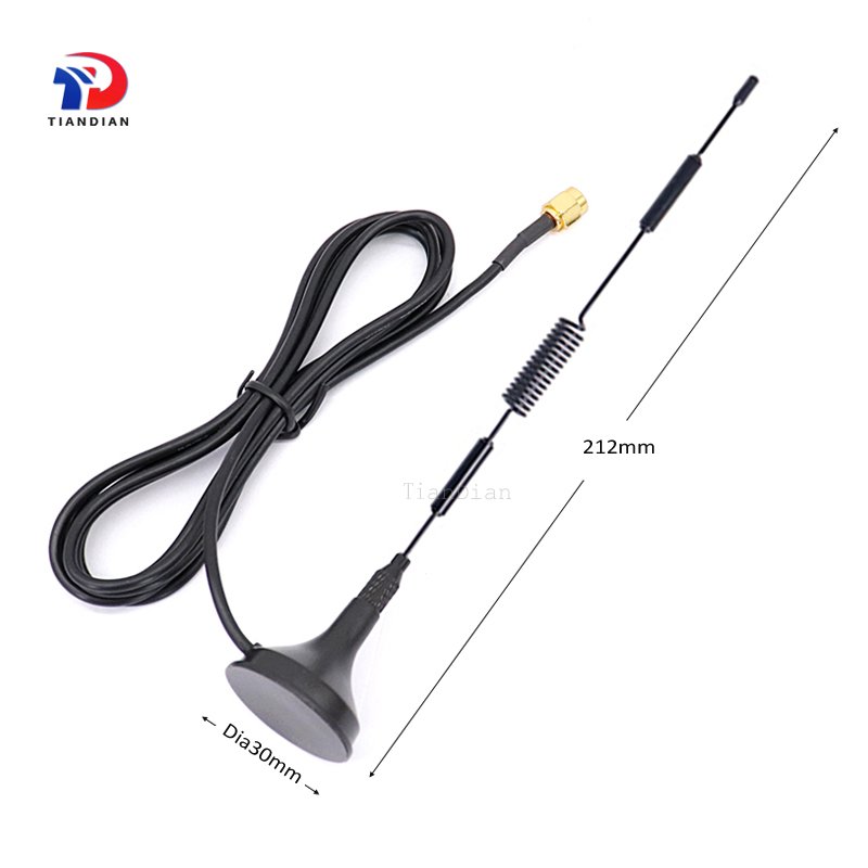 External Wireless Communication High Gain 15dBi Omni Gsm 3G Lte 4G 5G Magnetic Antenna