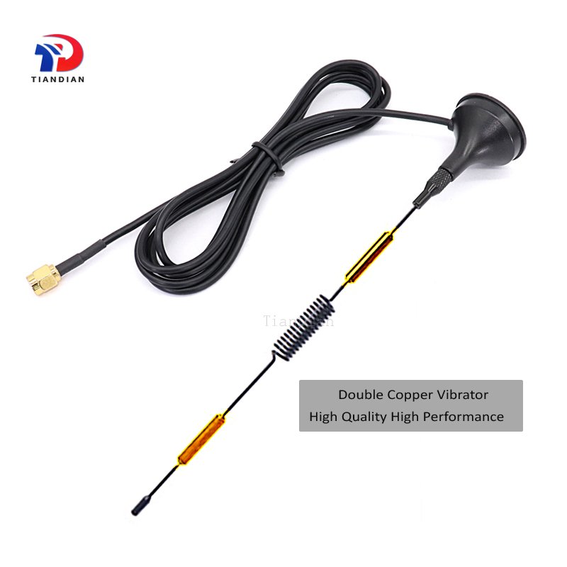 External Wireless Communication High Gain 15dBi Omni Gsm 3G Lte 4G 5G Magnetic Antenna