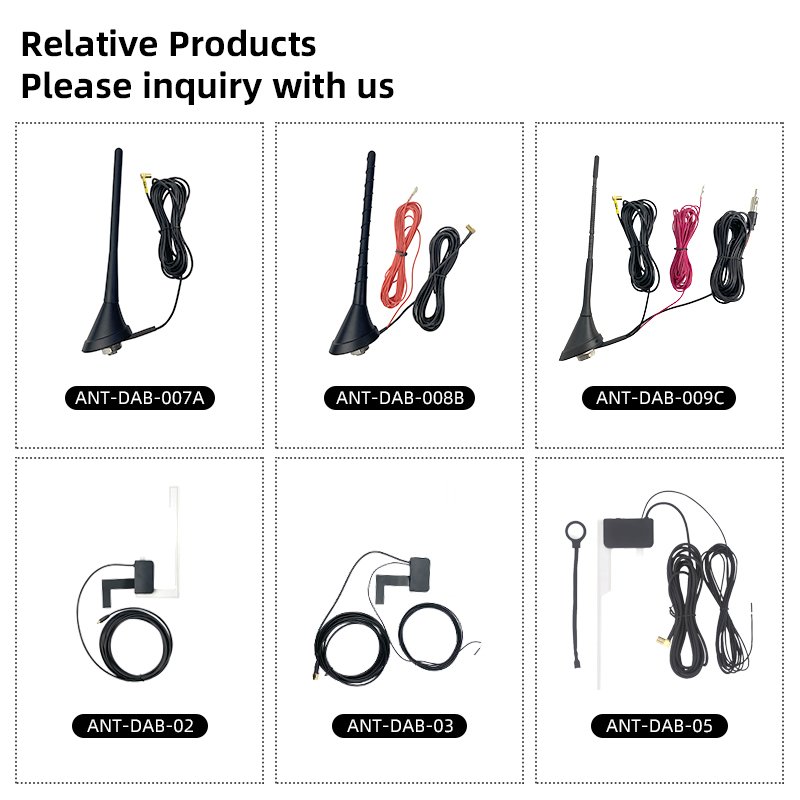 Car Signal Aerials Shark Fin Antenna FM AM DAB GPS Car Radio Shark Fin Antenna with SMA SMB Connector 160*80*85mm Abs+metal 360g